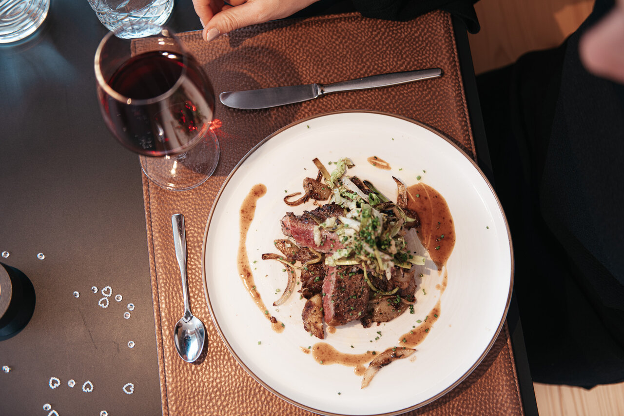 Abendessen Hotel Alpenrast in Rein in Taufers Südtirol