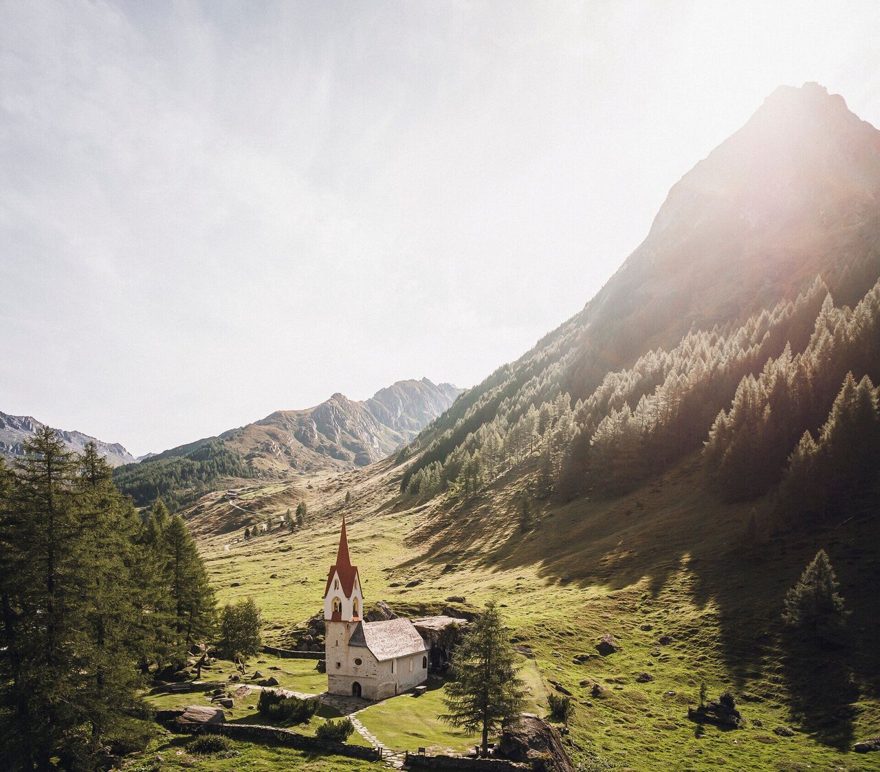 Heilig Geist Kirche Kasern Ahrntal