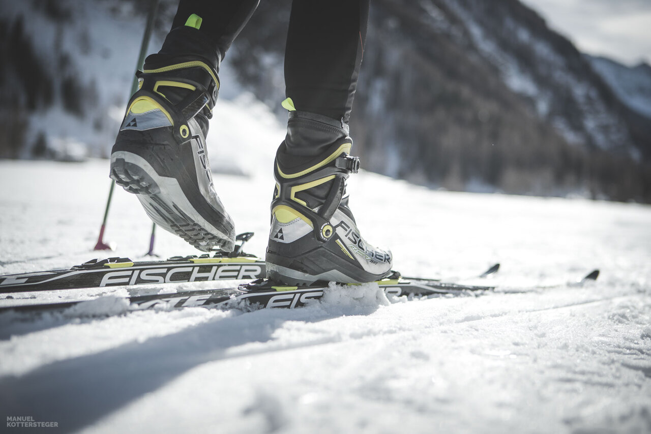 Cross-country ski trails in Rio Bianco and Casere