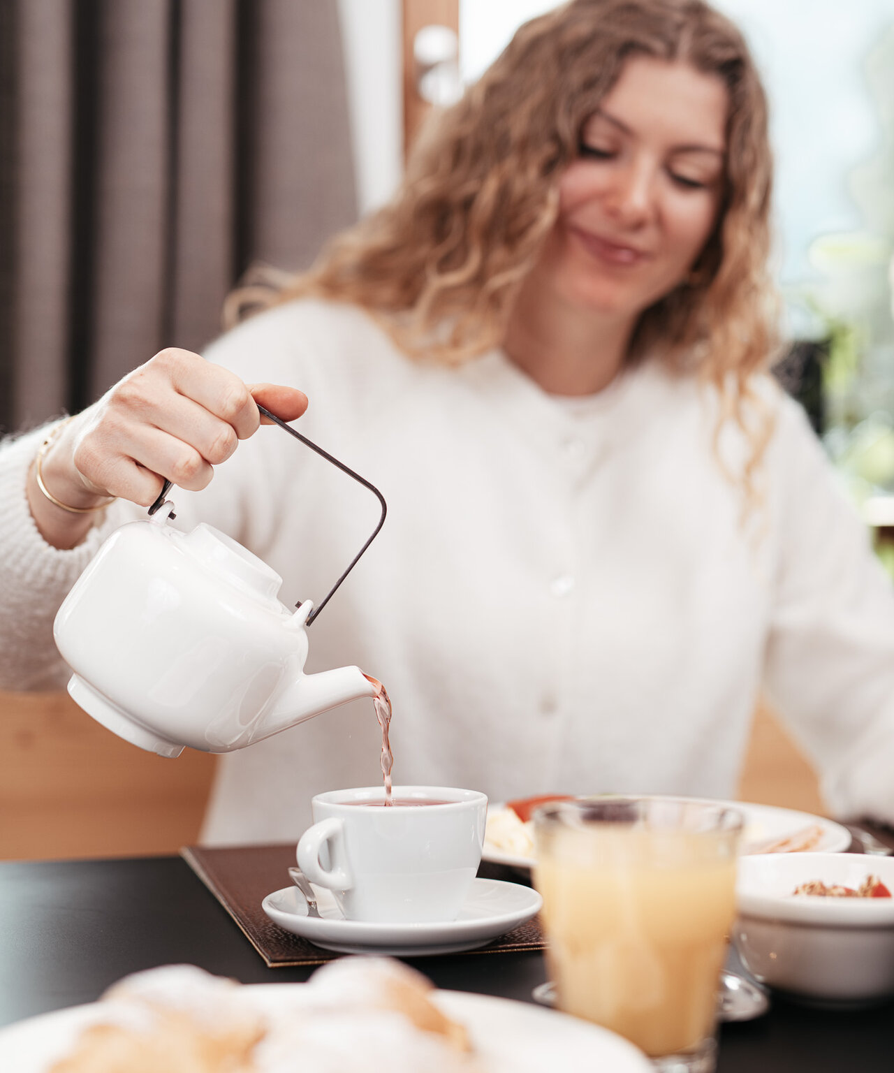 Frühstück Berghotel Alpenrast Ahrntal Südtirol
